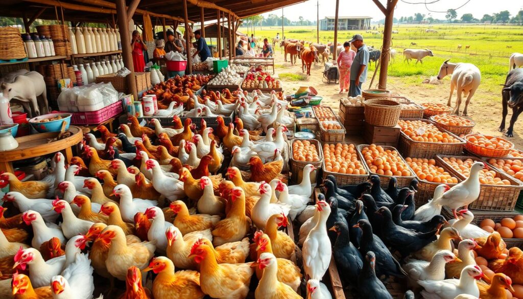 pasar produk peternakan